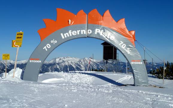 Skigebiete für Könner und Freeriding Stodertal – Könner, Freerider Hinterstoder – Höss