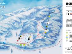 Pistenplan Vernár – Studničky