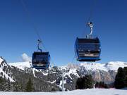 Piz Setëur II - 10er Gondelbahn mit Sitzheizung (Ein-Seil-Umlaufbahn)