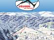 Pistenplan vom Skigebiet Zásada