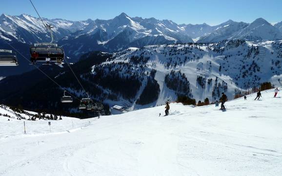Skifahren in der Ferienregion Mayrhofen-Hippach