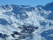 Am Ende des Vallée des Belleville liegt Val Thorens