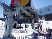 An der Sesselbahn ist das Personal präsent