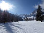 Leichte Talschlussabfahrt