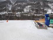 Förderband und Übungshang in St Colomban