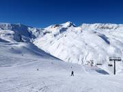 Piste an der Sesselbahn Federia