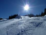 Schwere Trogkofelabfahrt