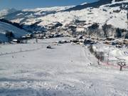 Übungsgelände in Hinterglemm