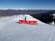 Pistenausschilderung in Masella