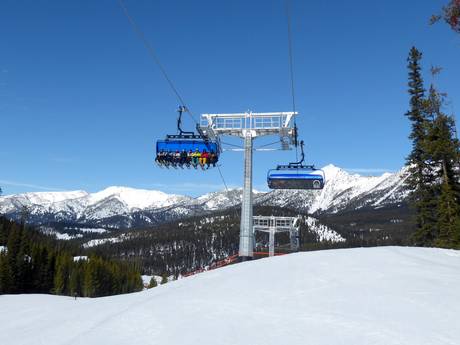 Nordamerika: beste Skilifte – Lifte/Seilbahnen Big Sky Resort
