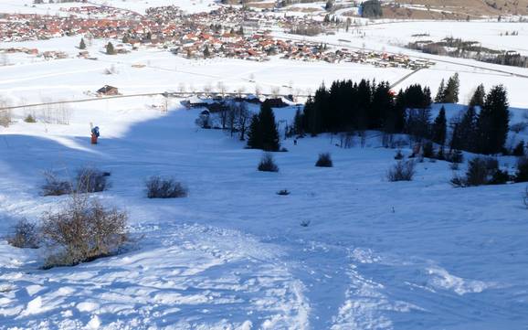 Skigebiete für Könner und Freeriding Ammergauer Alpen (Gebirge) – Könner, Freerider Steckenberg – Unterammergau