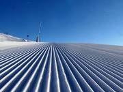 Sehr gute Pistenpräparierung