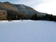 Präparierte Piste in Farchant