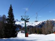 Vagliana - 2er Sesselbahn fix geklemmt