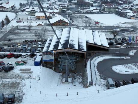 Innsbruck-Land: Anfahrt in Skigebiete und Parken an Skigebieten – Anfahrt, Parken Glungezer – Tulfes