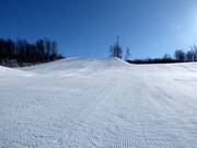 Perfekte Pistenpräparierung im Skigebiet Hemavan