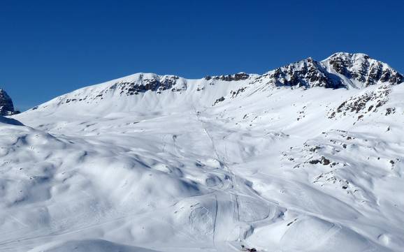 Val Müstair (Münstertal): Größe der Skigebiete – Größe Minschuns – Val Müstair-Tschierv