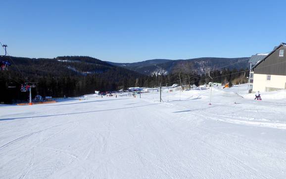 Skigebiete für Anfänger in den Tschechischen Sudeten – Anfänger Spindlermühle (Špindlerův Mlýn)