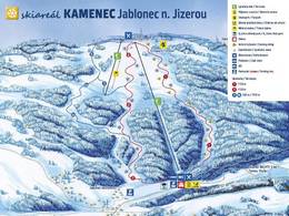 Skigebiet Kamenec – Jablonec nad Jizerou