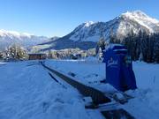 Föderband der Skischule in Sonnleitn