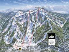 Pistenplan Snow Summit – Big Bear Lake