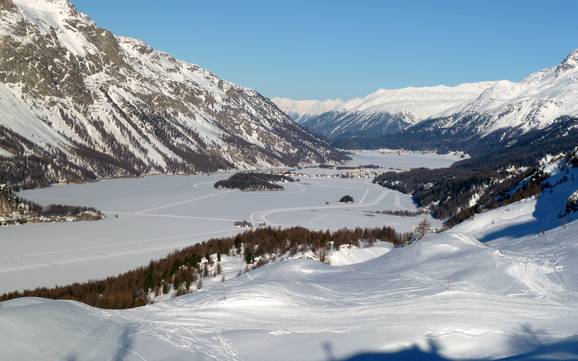 Skifahren in Bregaglia Engadin