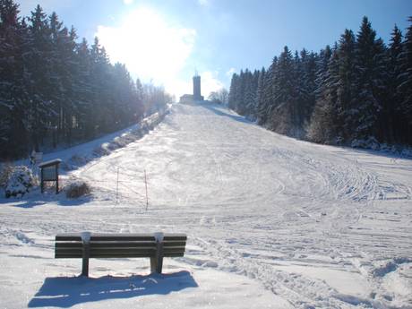 Olpe: Größe der Skigebiete – Größe Hohe Bracht – Lennestadt
