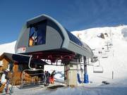 Saddle Quad Chair - 4er Sesselbahn fix geklemmt