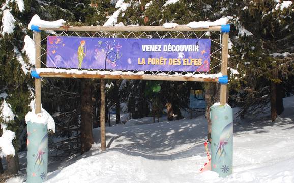 Familienskigebiete Val d'Arly – Familien und Kinder Espace Diamant – Les Saisies/Notre-Dame-de-Bellecombe/Praz sur Arly/Flumet/Crest-Voland