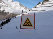 Sehr gute Sicherung der Kreuzungen