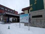 Pistenplan an der Talstation