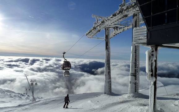 Skifahren im Žilinský kraj