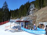 Les Gérats - 4er Sesselbahn fix geklemmt