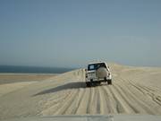 Im Hintergrund das Meer