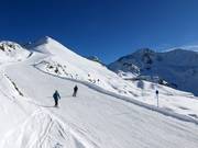 Furglerblickabfahrt mit Blick auf den Furgler 3.004 m