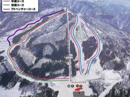 Pistenplan Nakasato Kiyotsu