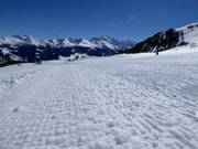 Sehr gute Präparierung auch unter schwierigen Bedingungen