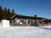 Gepflegte sanitäre Anlagen im Skigebiet Ruka
