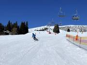 Piste an der Sesselbahn Steinermandl