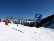 Moderne Beschneiungsanlage am Flumserberg