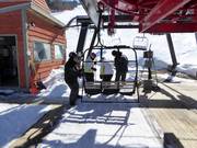 Das freundliche Personal hilft immer beim Einstieg