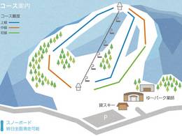 Pistenplan Yunotani Yakushi