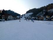 Unterer Teil der Hauptabfahrt