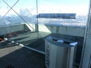 Abfallbehälter an der Hochwurzen Gipfelbahn