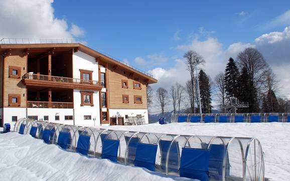 Familienskigebiete Russland – Familien und Kinder Gazprom Mountain Resort