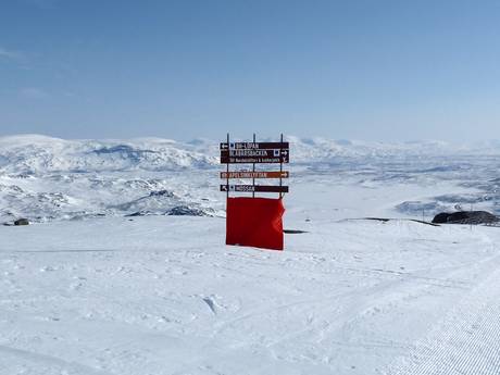 Norrbotten: Orientierung in Skigebieten – Orientierung Riksgränsen