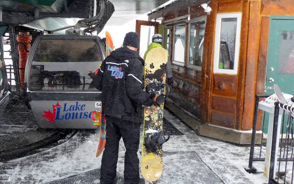 Slate Range: Freundlichkeit der Skigebiete – Freundlichkeit Lake Louise
