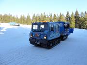 Pistenraupe der SkiTour von Černá hora nach Pec pod Sněžkou