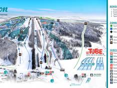 Pistenplan Mont Gleason