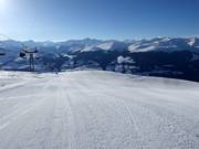 Sehr gute Pistenpräparierung in Brigels/Waltensburg/Andiast